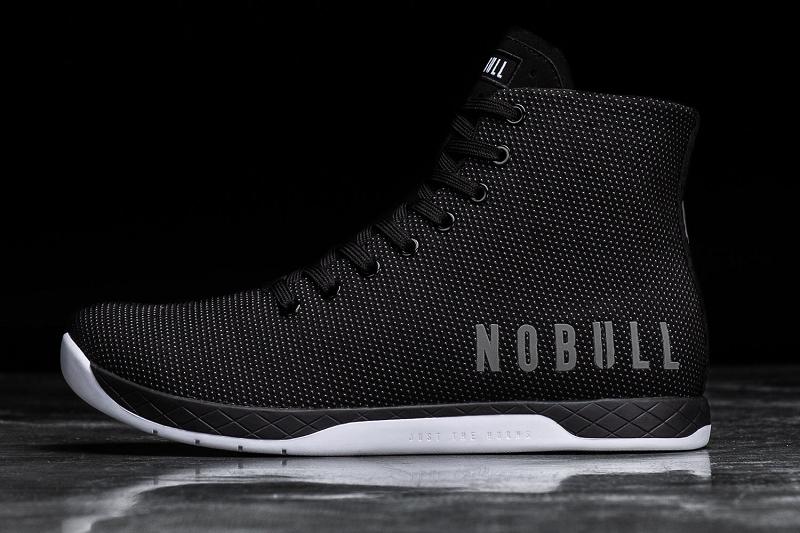 Men\'s Nobull High-Top And Trainers Black | SG B2158E